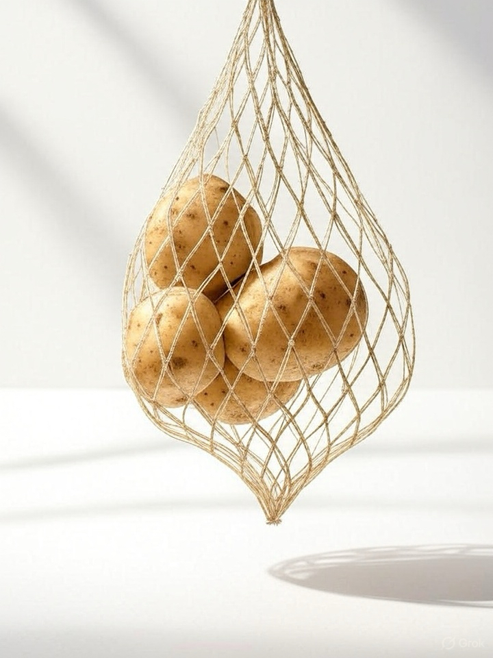 Biodegradable agricultural mesh
